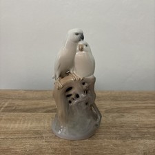 Royal Copenhagen PARROTS on a tree figure Model 649