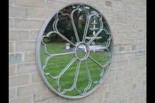 Large Round Garden Mirror