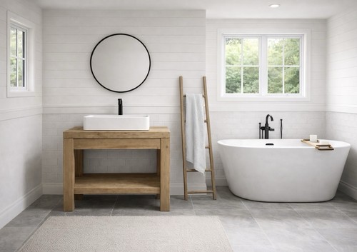 Rustic washstand sink - washstand, unit