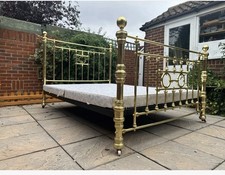 Superb Antique Brass King Size
