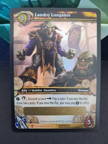 Wow tcg landro longshot - wow,