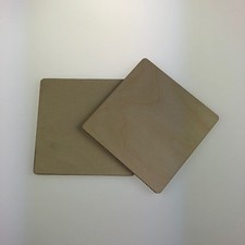 Rounded Corner Squares Birch