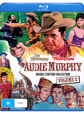 AUDIE MURPHY Double Feature Collection 2 Blu-Ray (Texican/Joe Butterfly) New