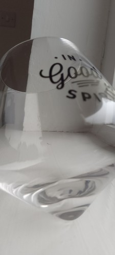 Good spirits rotating clear - in,