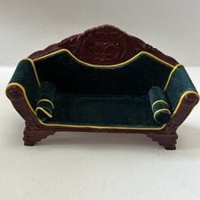 Dolls House Wooden Frame Sofa