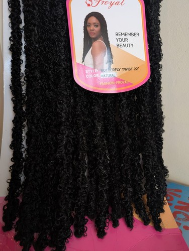 Butterfly faux locs - ,