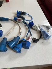 Caravan & Motorhome Hook Up Leads - UK & EU Job Lot Various Lengths