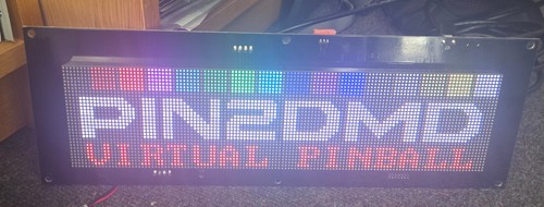 Pin2dmd display for virtual - pin2dmd,