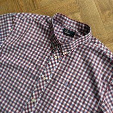 FRED PERRY Short Sleeve Check
