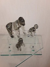 Swarovski crystal Retired Gorillas.
