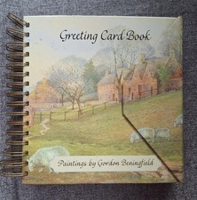 RARE Vintage COLLECTIBLE Gordon Beningfield Greeting Card Book 2004  Cards/Diary