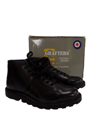 Grafters monkey boots - grafters, black