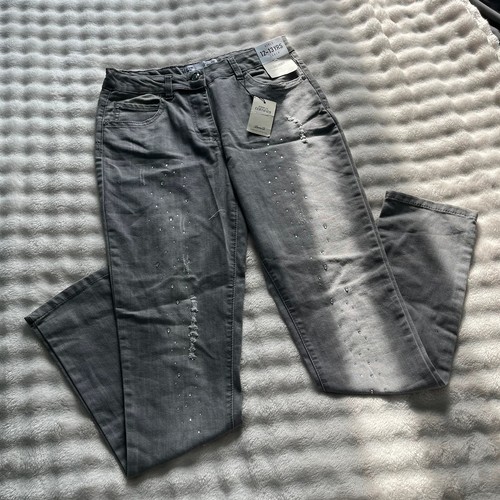 Primark girls grey distressed - girls,