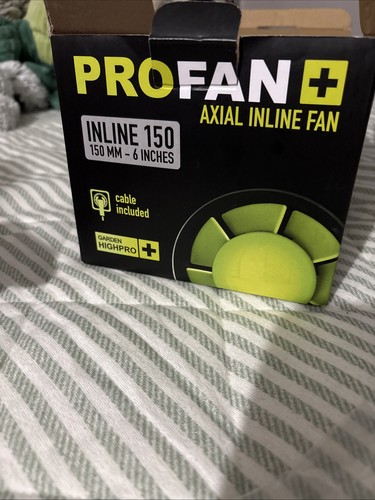 Profan inline fan pre - +, 6"