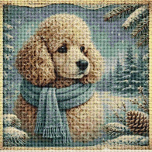 Poodle puppy dog - poodle,