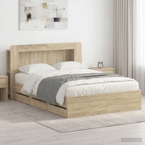 Bed frame with storage - bed,