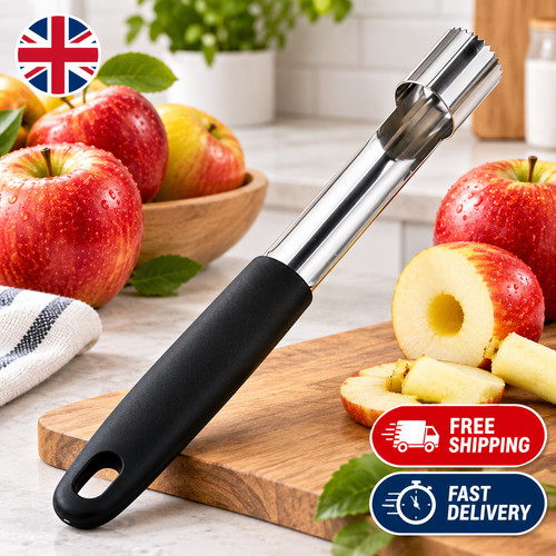 Stainless steel twist - steel, apple