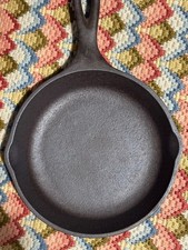 Vintage Lodge 3SK Cast Iron Skillet Restored and Seasoned