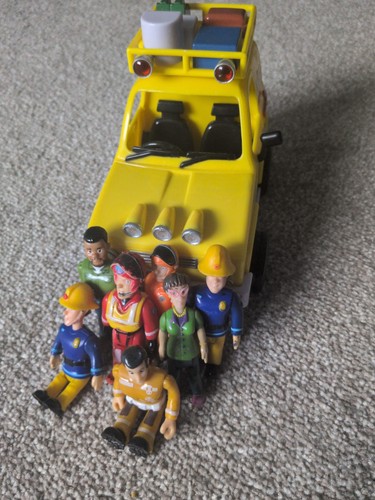 Fireman sam 4x4 and - sam, figures