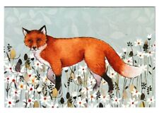 FOX STANDING BLANK GREETING CARD ALL OCCASIONS BIRTHDAY ANIMAL