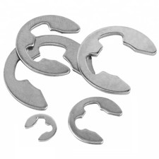 Stainless Steel E-Clips External Retaining Washers C-Clip 1.2mm – 19mm DIN 6799