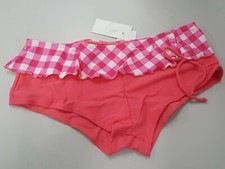 NEW Sheridyn Women Swimwear Hot Pink Swim Briefs Bottom Pants Boy Leg Size XL 14