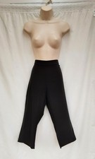 PEDAL PUSHER TROUSERS,3/4 LENGTH,ROCKABILLY,PIN UP,50S,60S,RETRO-LOOK,SIZE 16