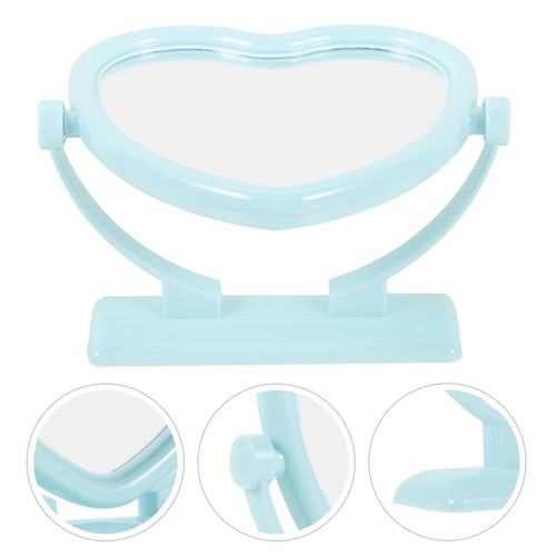 Heart shaped mirror tabletop - heart,