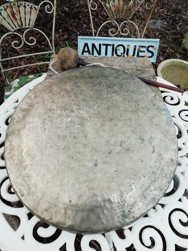 Huge antique hand hammered - huge, 18"
