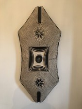 Large Wooden African Shield 