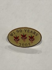WI 90th Year Commemorative Pin
