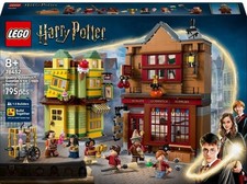 LEGO QUALITY QUIDDITCH SUPPLIES & ICE CREAM PARLOUR 76452 -NO BOX &  MINIFIGURES