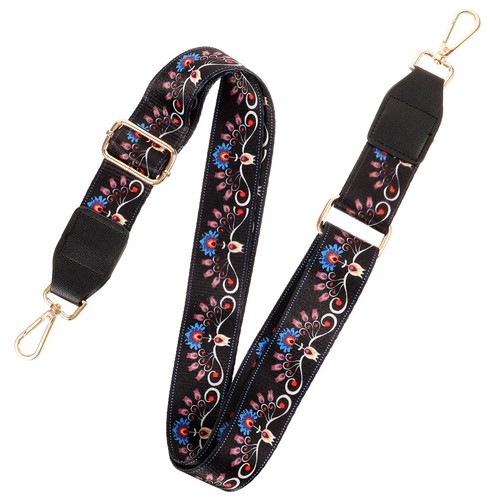 Vintage pattern banjo strap - vintage,
