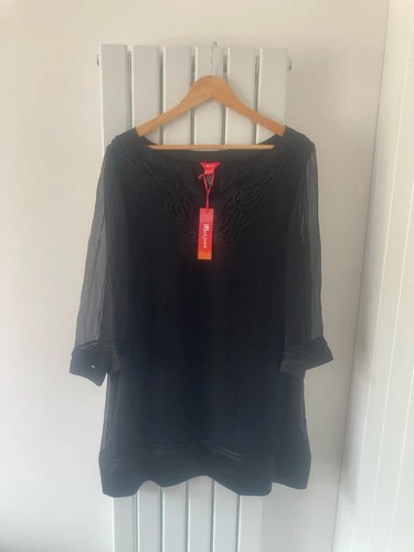 Monsoon size black kaftan - monsoon,