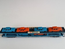 Lima OO Gauge Motorail Car Transporter with 6 Cars