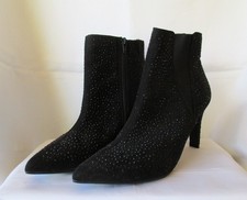 SPARKLY BLACK BEADED ANKLE
