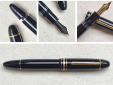 RARE 1960s Montblanc Meisterstuck 149 Fountain Pen 18C Semi Flex Fine~Broad Nib