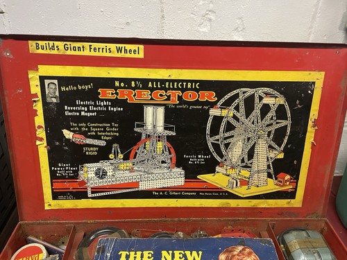 Vintage erector set full - erector,