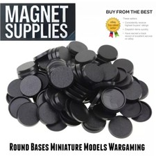 25- 70mm Round Bases Miniature