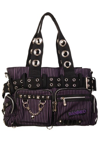 Purple gothic rockabilly punk - purple,