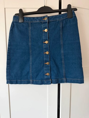 Boohoo size blue denim - size, 10