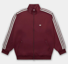 Adidas BB Track Top Unisex Sports Jacket Casual Top Red AsiaFit NWT KC9262