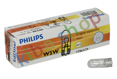 Light bulb cardboard 10pcs w5w - light,