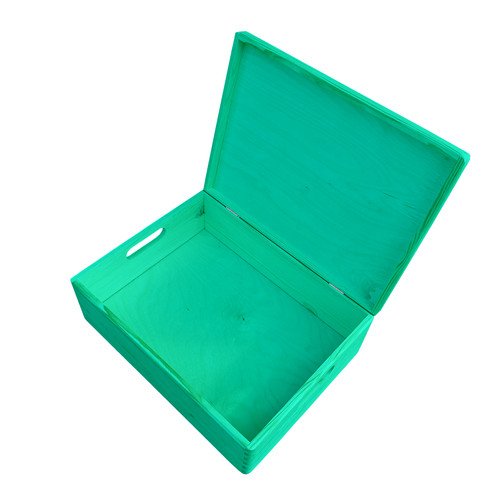 Large wooden box toy - wooden,