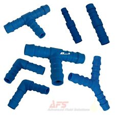 Silicone Hose Joiner Nylon Barbed Tube Connector Repair Pipe Fitting Water Air