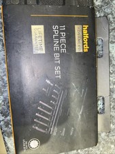 Halfords Advanced 11 Piece Spline Bit Set