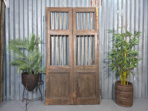 Pair vintage rustic indian - pair,
