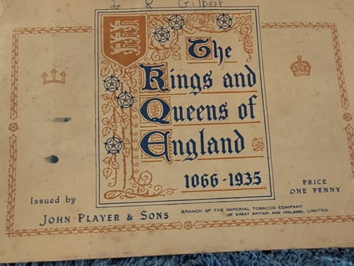 John player and sons - sons, 1066-1935