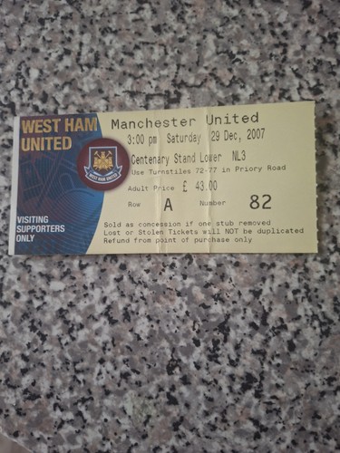 Match ticket premier league - match,