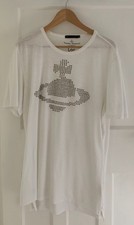 Vivienne Westwood Mens Anglomania Lee T Shirt white XL dot orb design